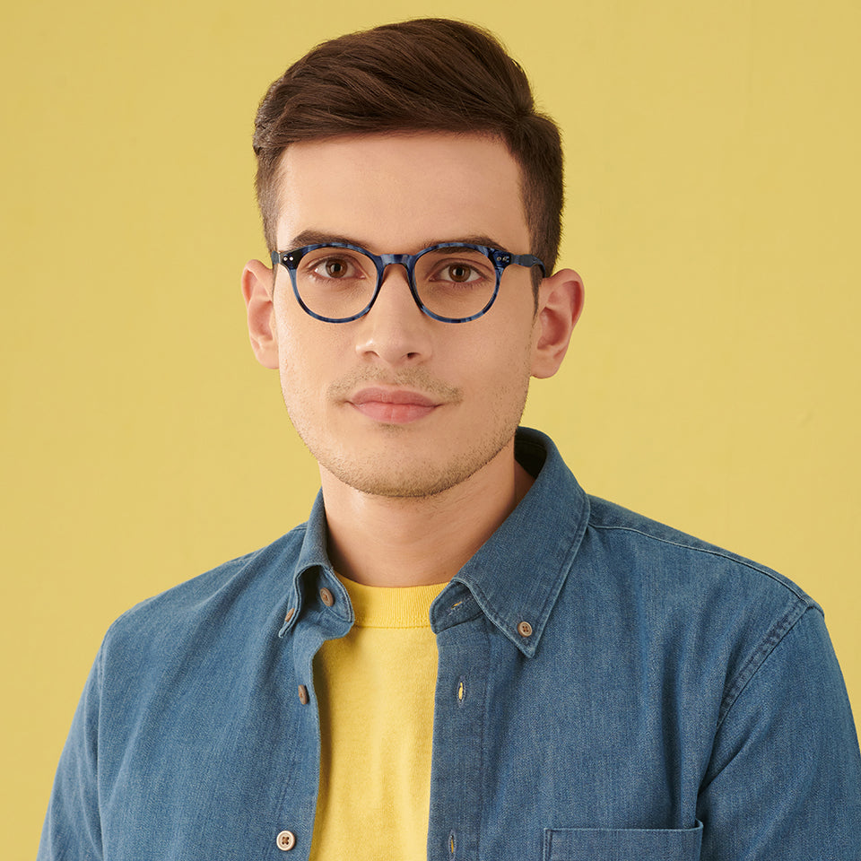 Round Eyeglasses-Frame Round--EG