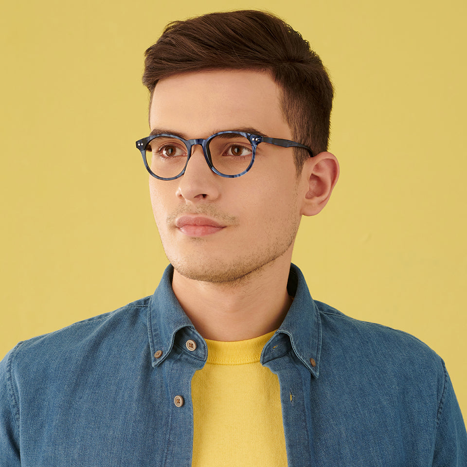 Round Eyeglasses-Frame Round--EG