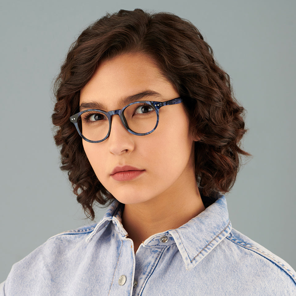 Round Eyeglasses-Frame Round--EG