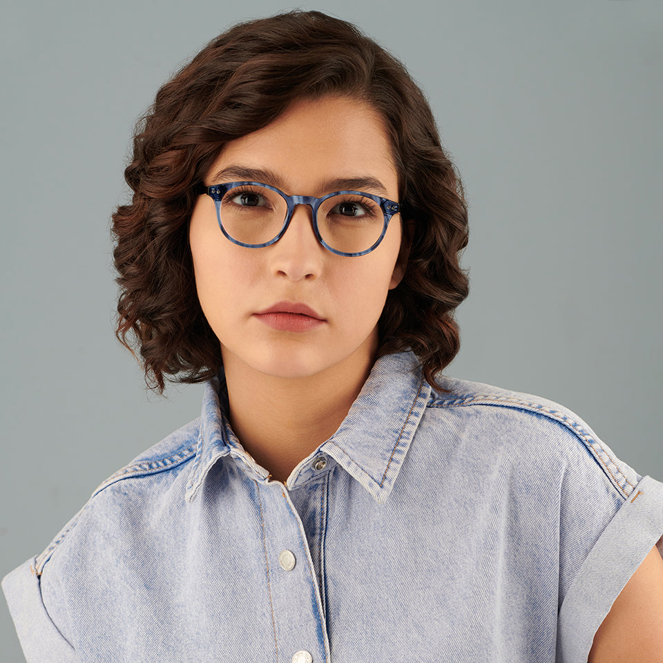 Round Eyeglasses-Frame Round--EG