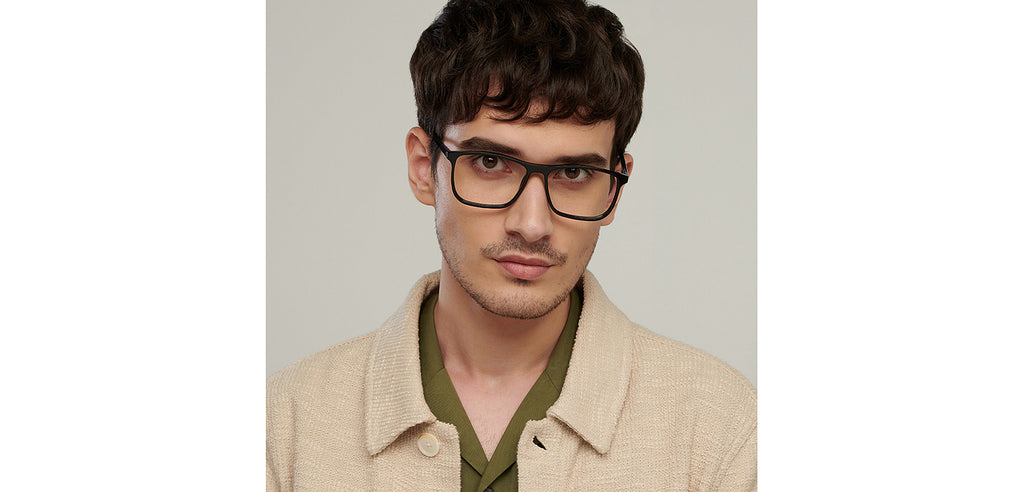 Rectangle Eyeglasses-Frame Rectangle--EG