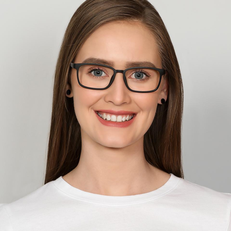 Rectangle Eyeglasses-Frame Rectangle--EG