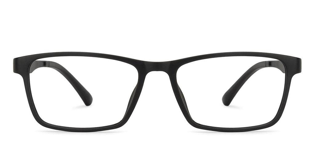 Magnetic Clip On Glasses-Frame Rectangle--EG