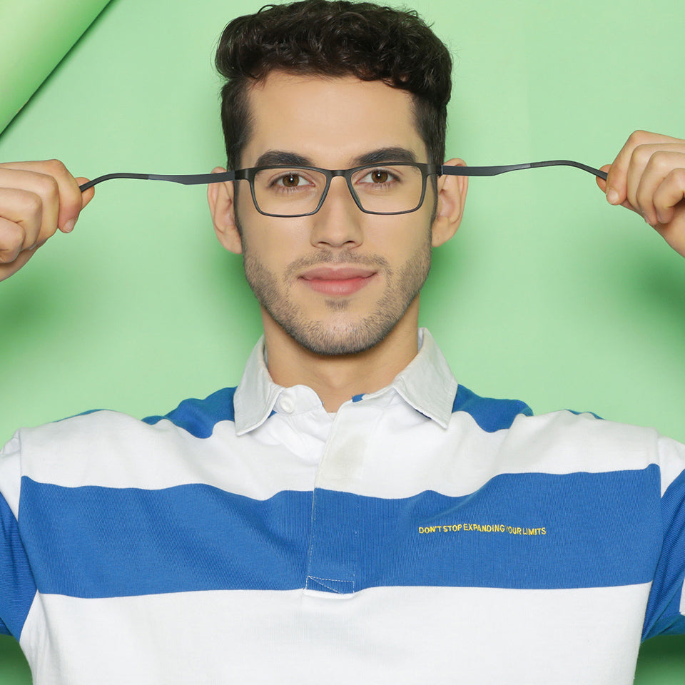 Rectangle Eyeglasses-Frame Rectangle--EG