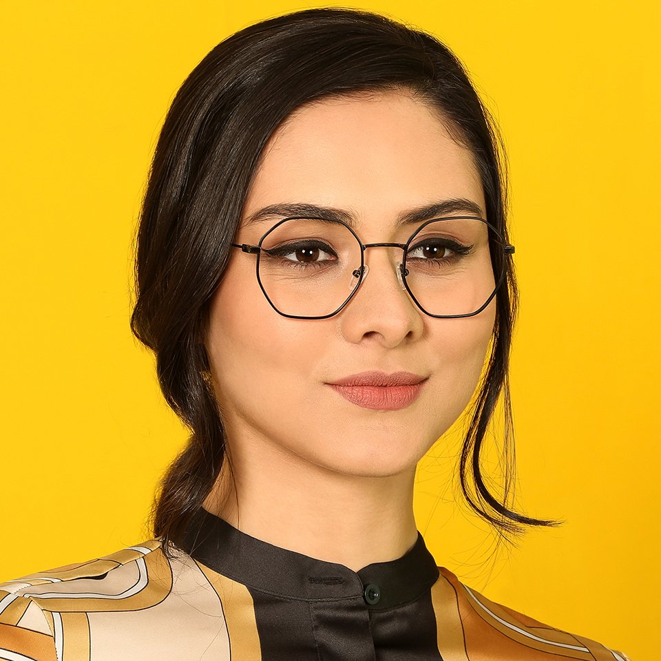 Full Rim Eyeglasses-Frame Geometric--EG