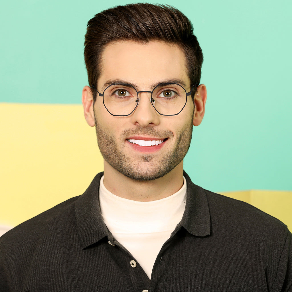 Full Rim Eyeglasses-Frame Geometric--EG