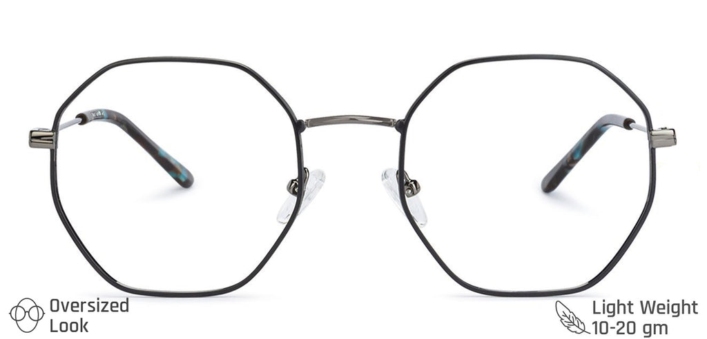 Full Rim Eyeglasses-Frame Geometric--EG