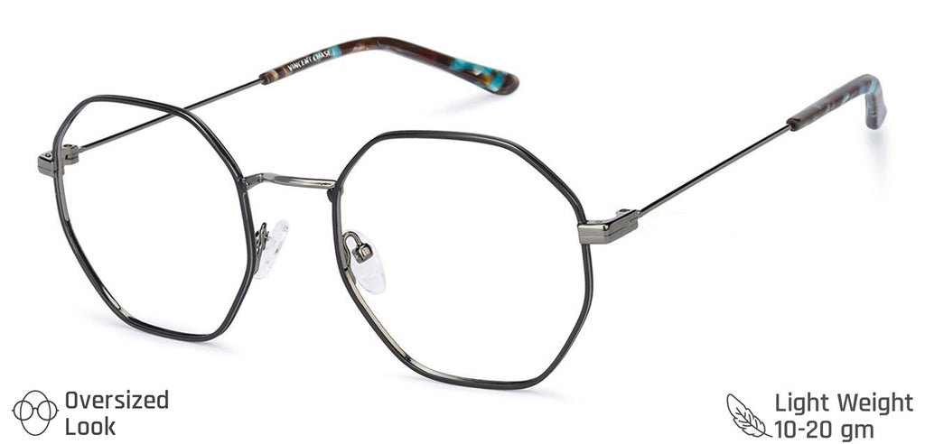 Full Rim Eyeglasses-Frame Geometric--EG