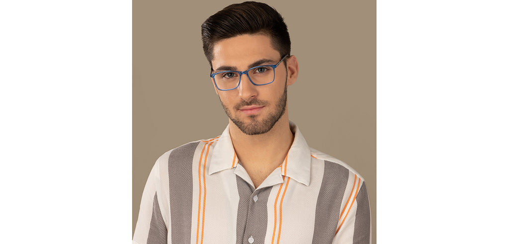Full Rim Eyeglasses-Frame Square--EG