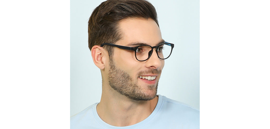 Best Seller Blue-Frame Round--EG