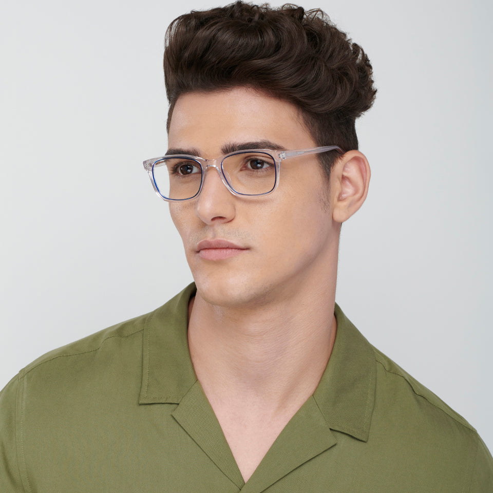 Rectangle Eyeglasses-Frame Rectangle--EG