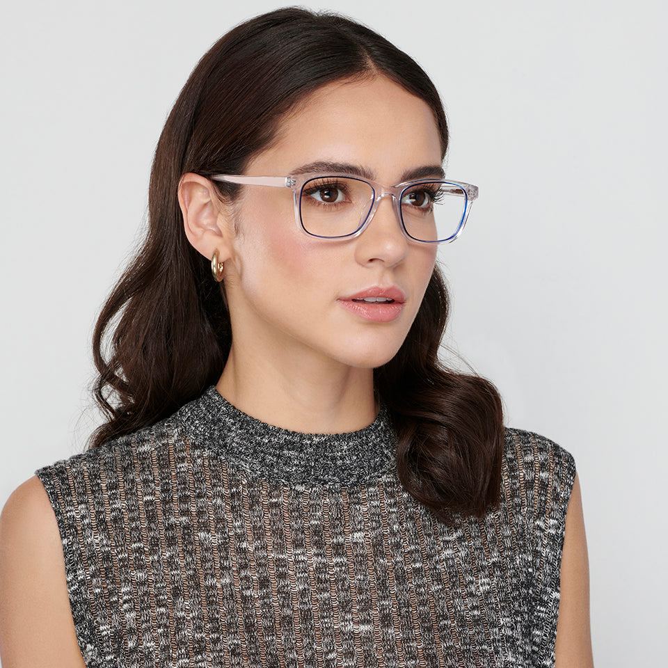 Rectangle Eyeglasses-Frame Rectangle--EG