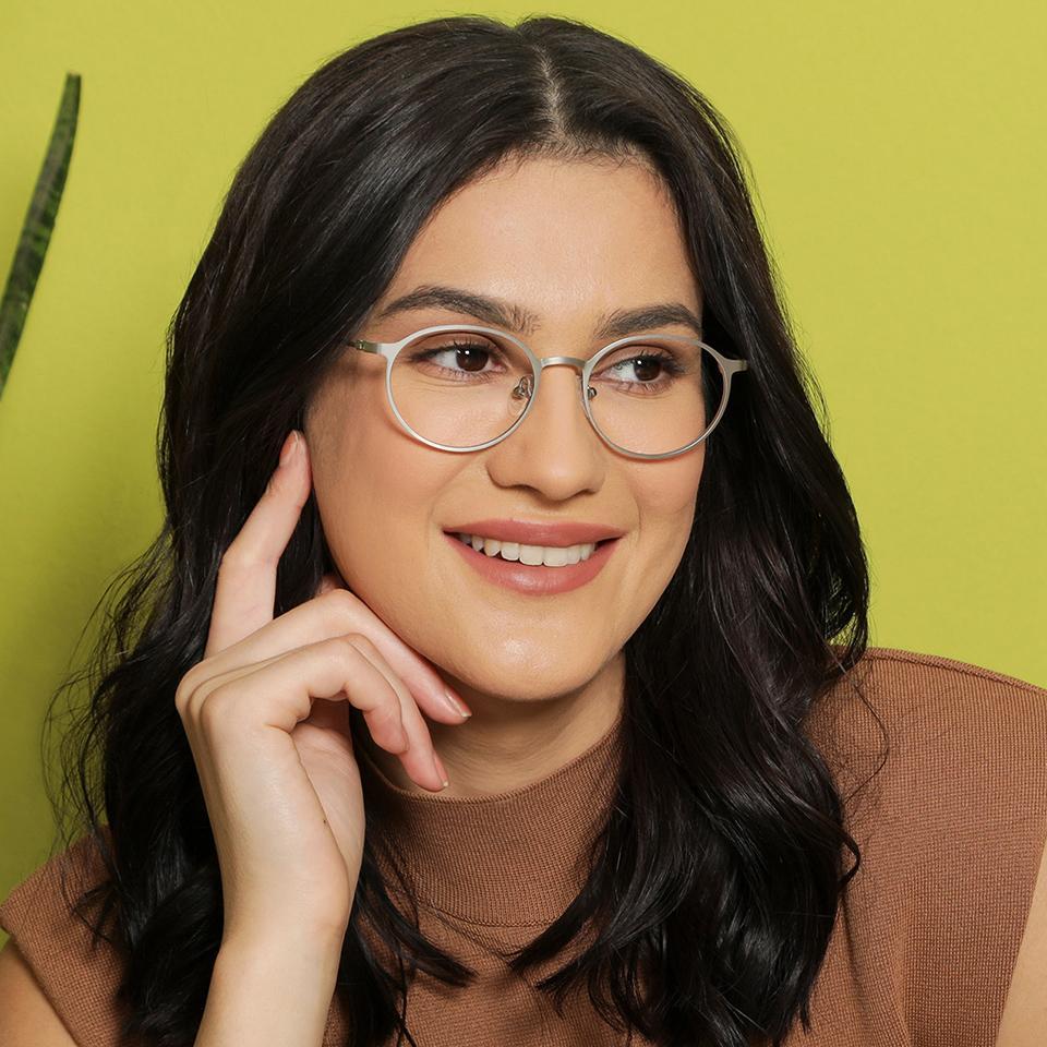 Round Eyeglasses-Frame Round--EG