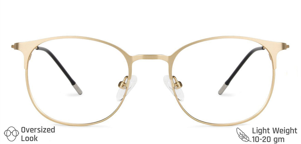 Square Eyeglasses-Frame Round--EG