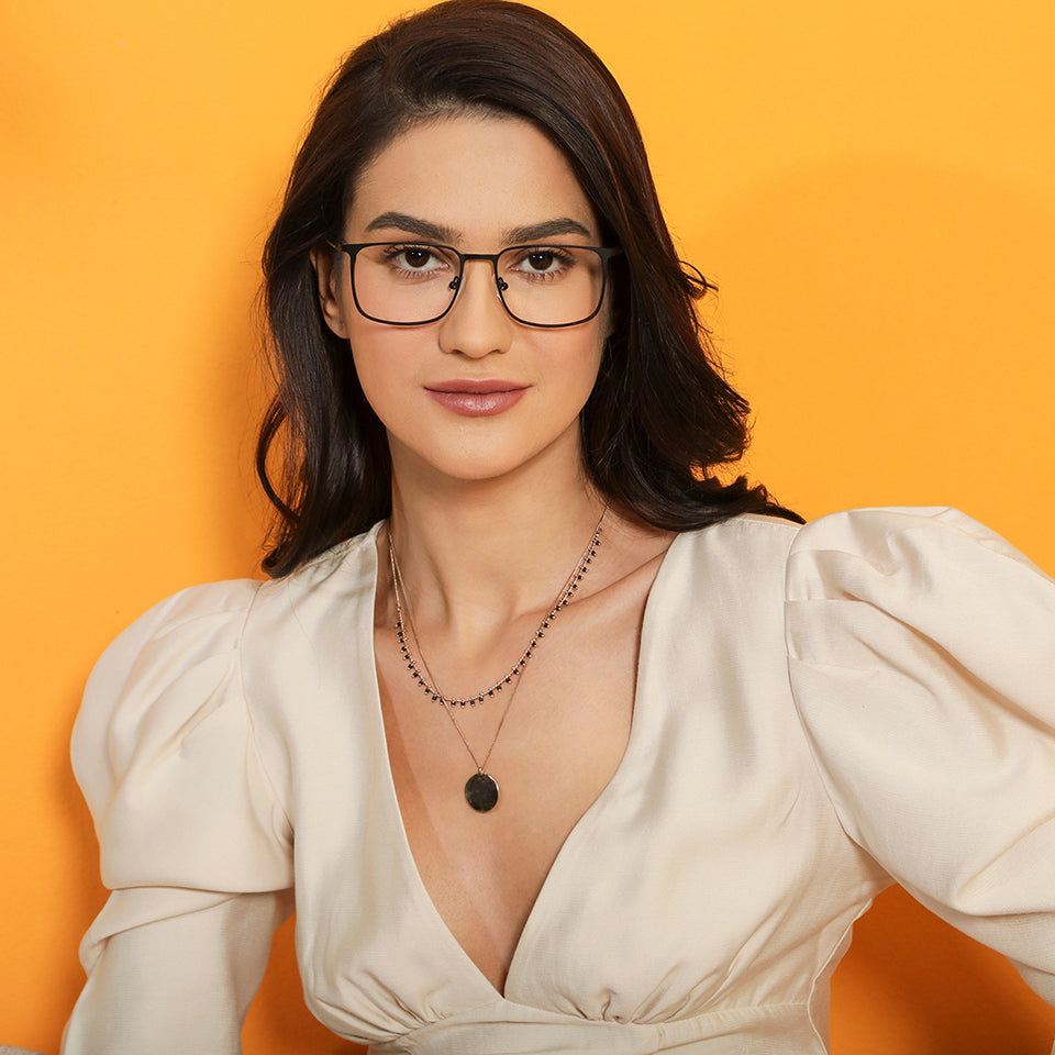 Full Rim Eyeglasses-Frame Square--EG