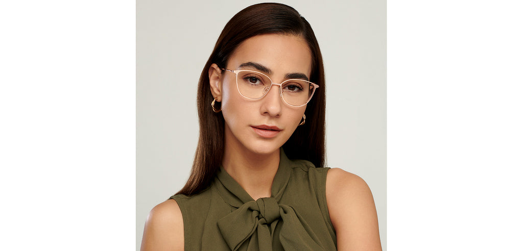 Cat Eye Eyeglasses-Frame Cat Eye--EG