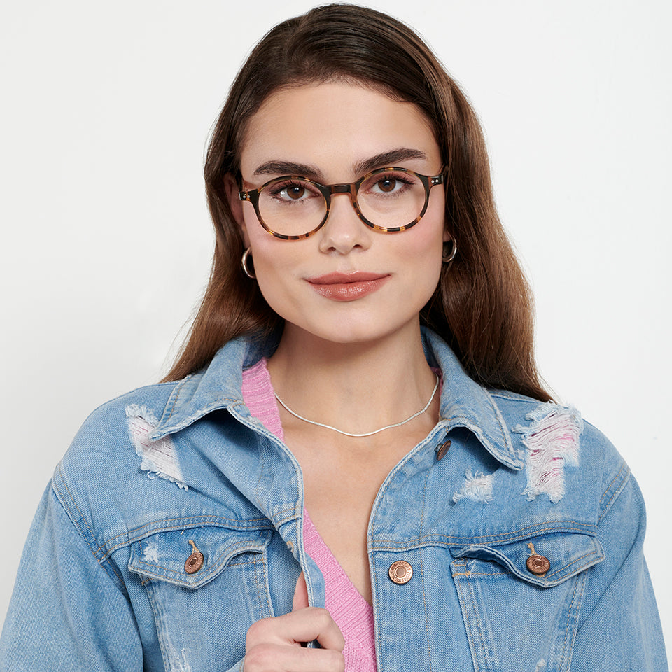 Round Eyeglasses-Frame Round--EG