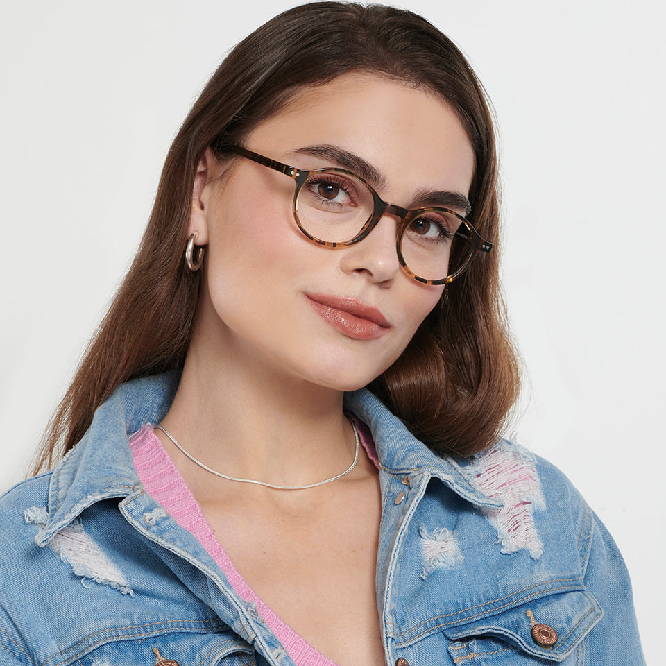 Round Eyeglasses-Frame Round--EG