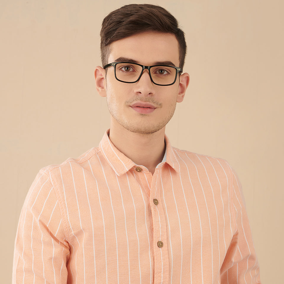 Rectangle Eyeglasses-Frame Rectangle--EG