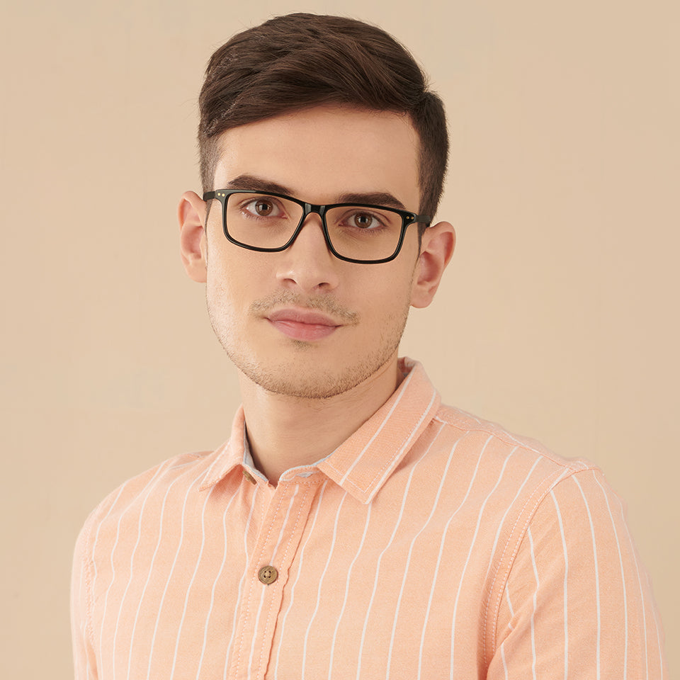Rectangle Eyeglasses-Frame Rectangle--EG