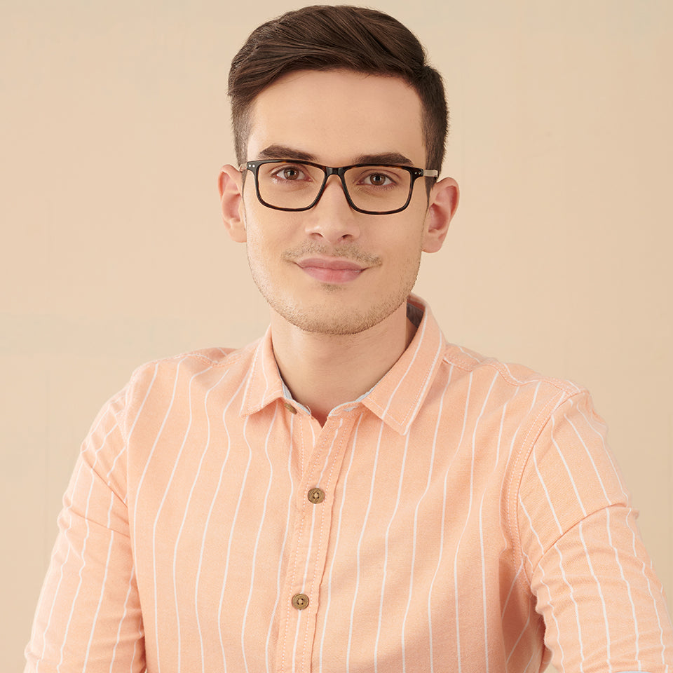 Rectangle Eyeglasses-Frame Rectangle--EG