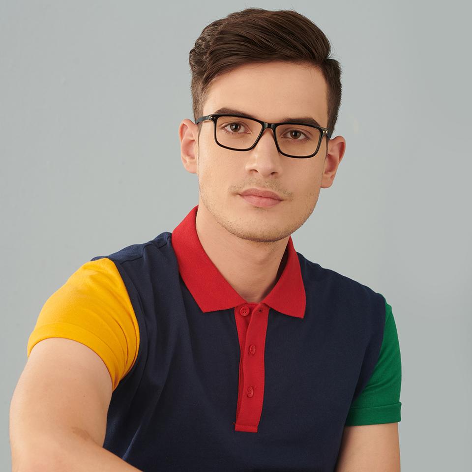 Rectangle Eyeglasses-Frame Rectangle--EG