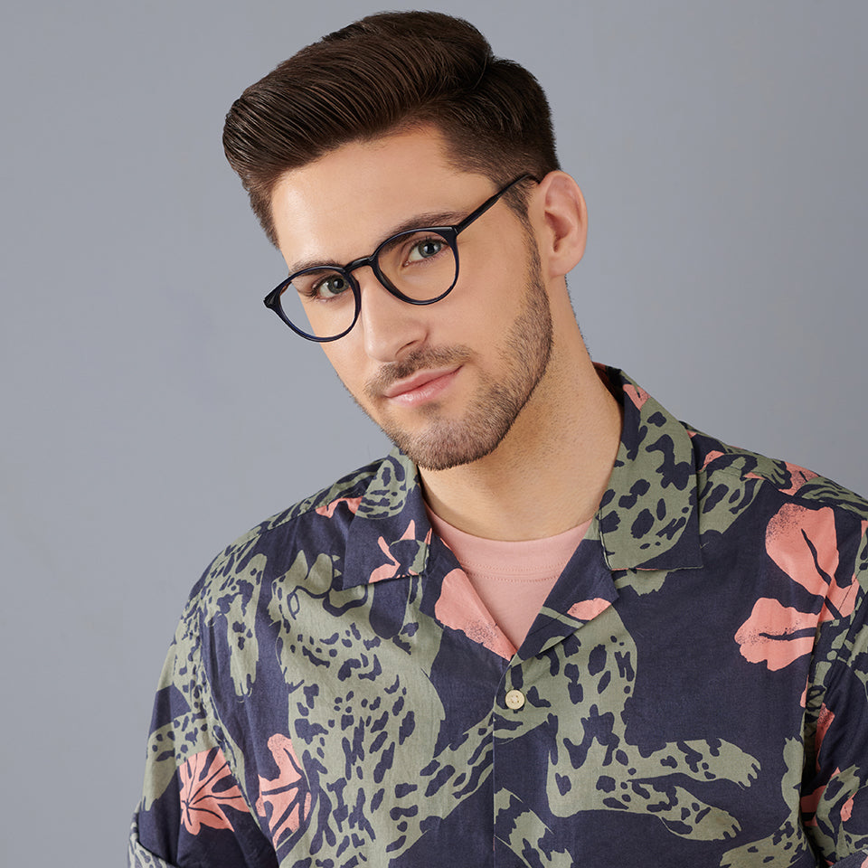 Round Eyeglasses-Frame Round--EG