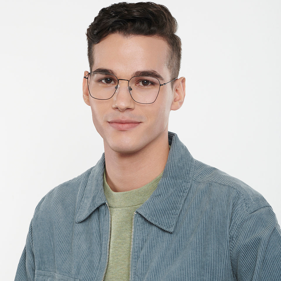 Full Rim Eyeglasses-Frame Geometric--EG