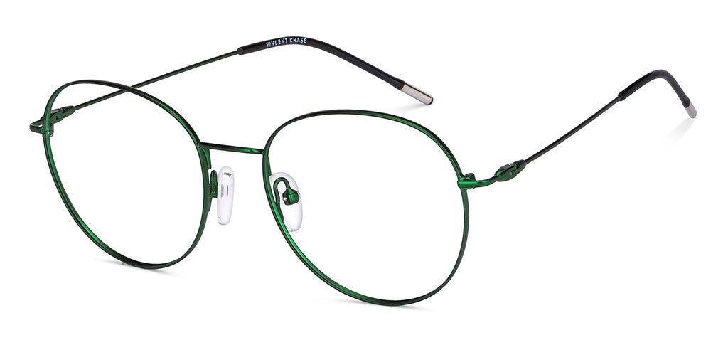 Square Eyeglasses-Frame Round--EG