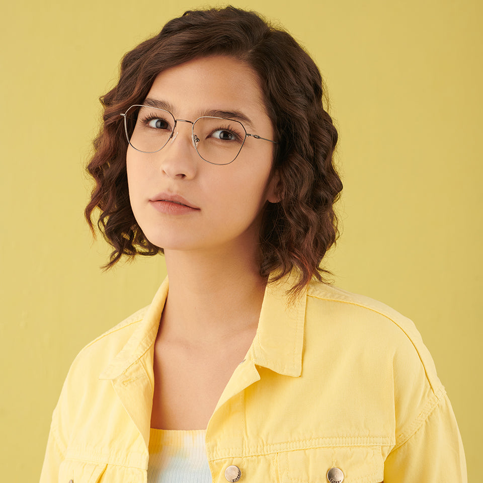 Full Rim Eyeglasses-Frame Geometric--EG