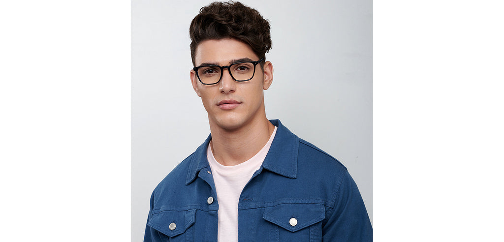 Rectangle Eyeglasses-Frame Rectangle--EG