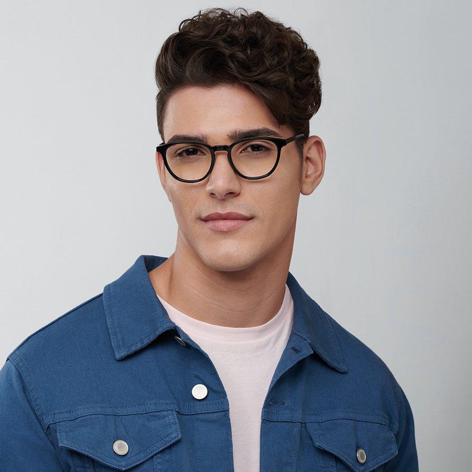 Round Eyeglasses-Frame Round--EG