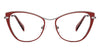 Marron Cat Eye Full Rim Women Eyeglasses by Vincent Chase-149404