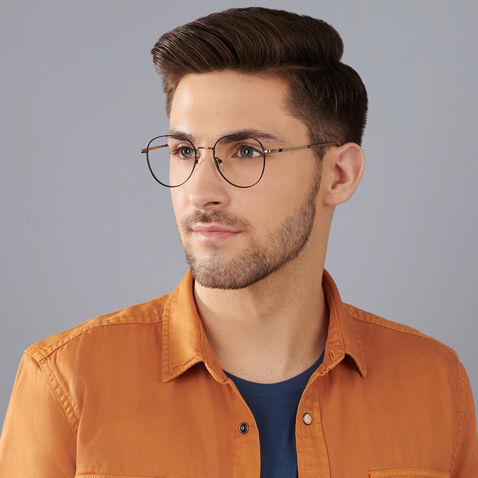 Round Eyeglasses-Frame Round--EG