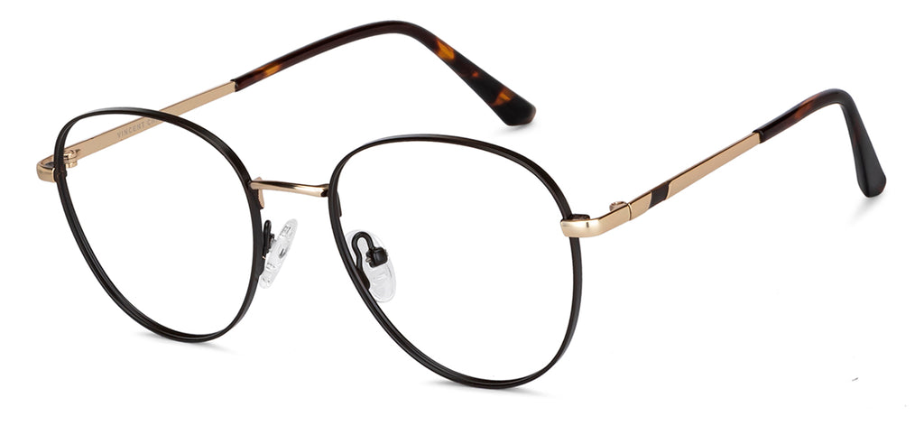 Square Eyeglasses-Frame Round--EG