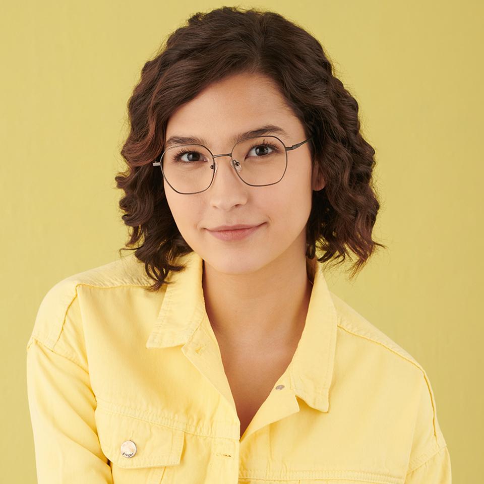 Full Rim Eyeglasses-Frame Geometric--EG