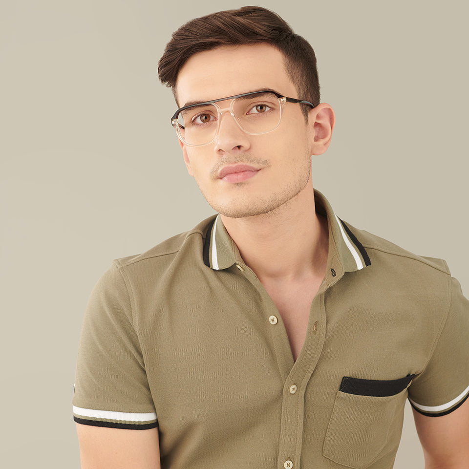 Aviator Eyeglasses-Frame Aviator--EG