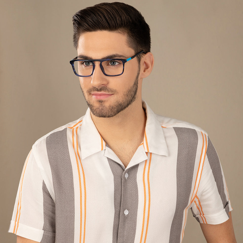Rectangle Eyeglasses-Frame Rectangle--EG