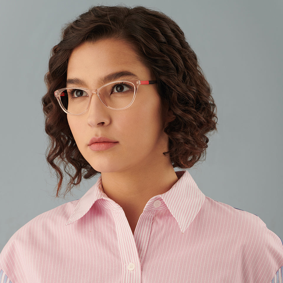 Cat Eye Eyeglasses-Frame Cat Eye--EG
