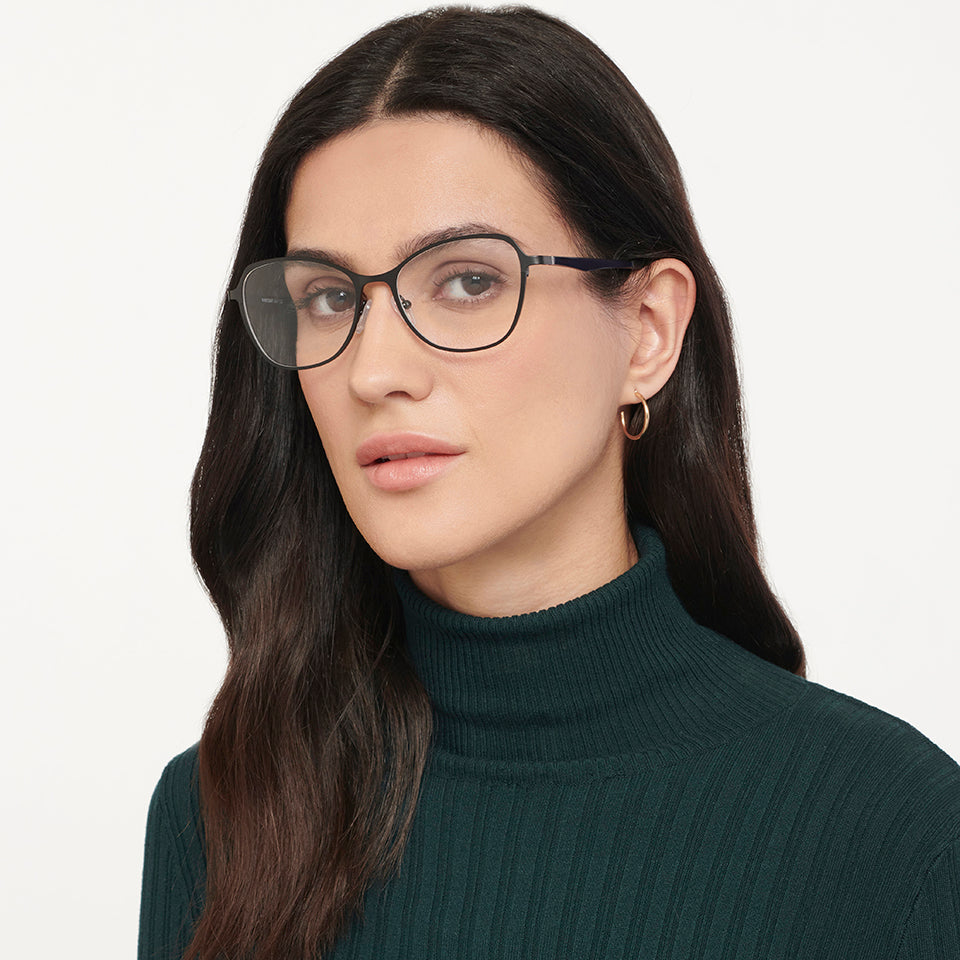 Cat Eye Eyeglasses-Frame Cat Eye--EG