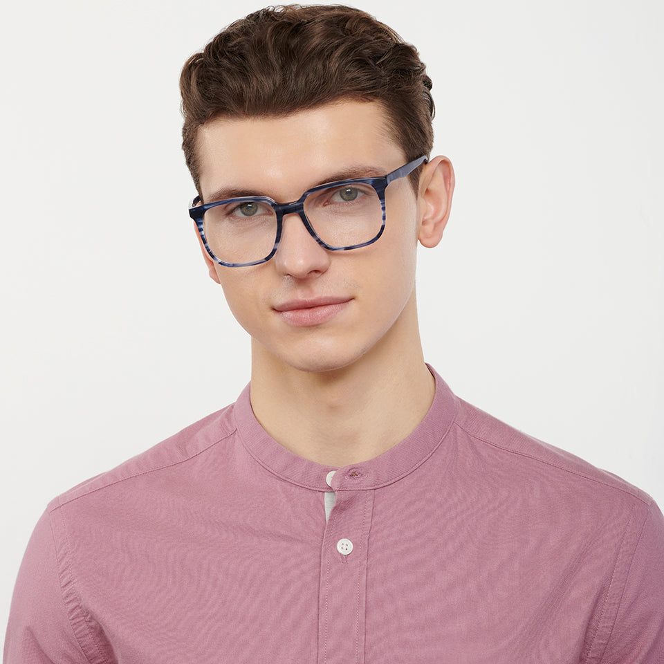 Magnetic Clip On Glasses-Frame Rectangle--EG