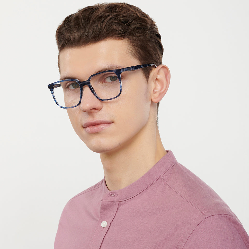Magnetic Clip On Glasses-Frame Rectangle--EG