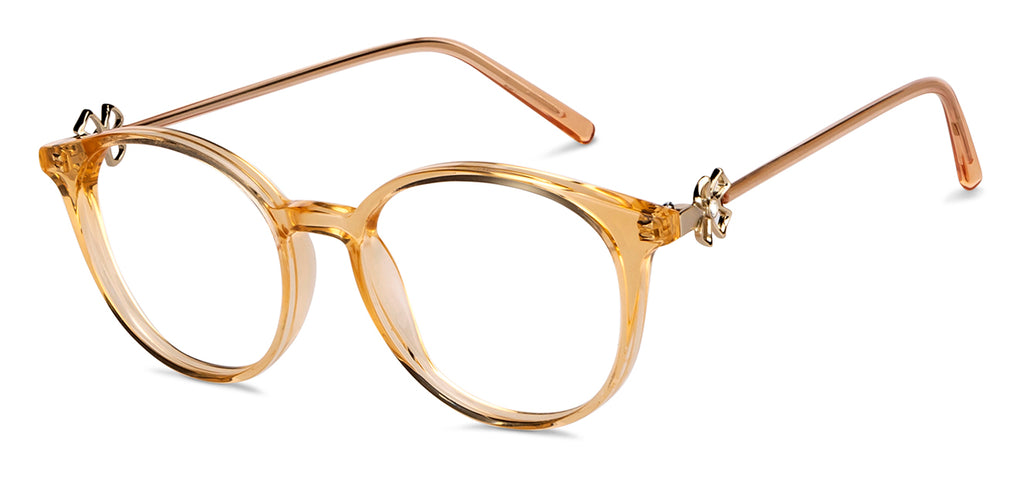 Square Eyeglasses-Frame Round--EG