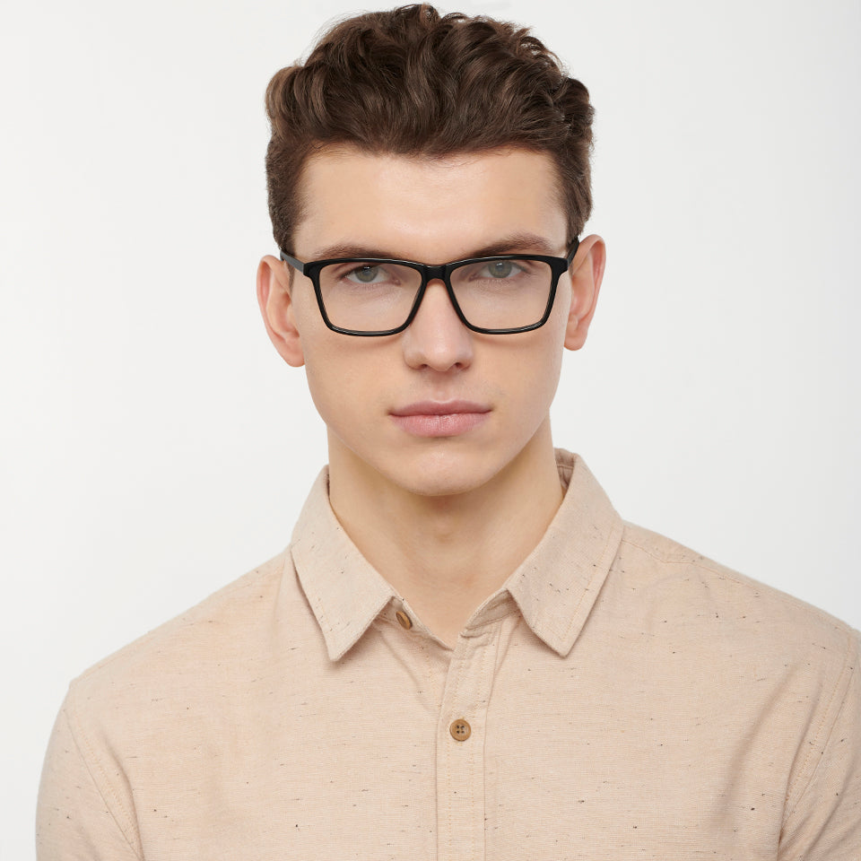 Magnetic Clip On Glasses-Frame Rectangle--EG