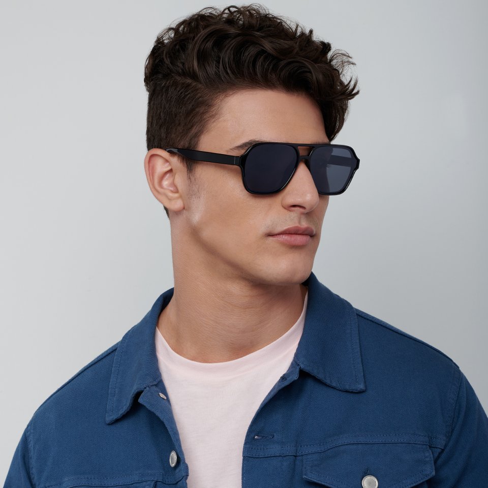 Sunglasses For Men-Frame Geometric--SG