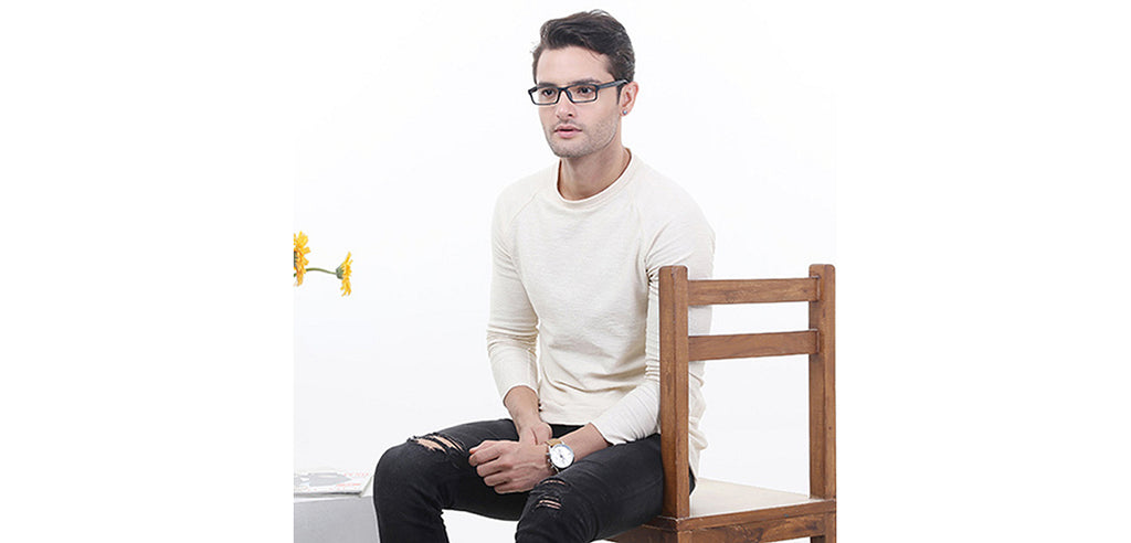 Rectangle Eyeglasses-Frame Rectangle--EG