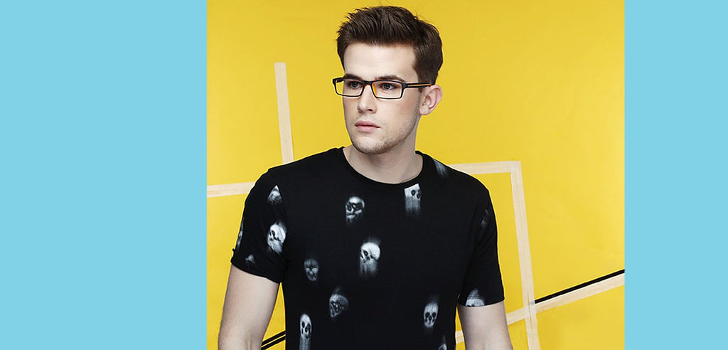 Rectangle Eyeglasses-Frame Rectangle--EG