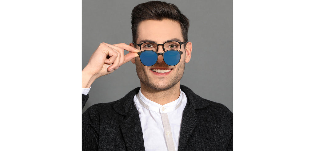 Best Seller Blue-Frame Round--EG
